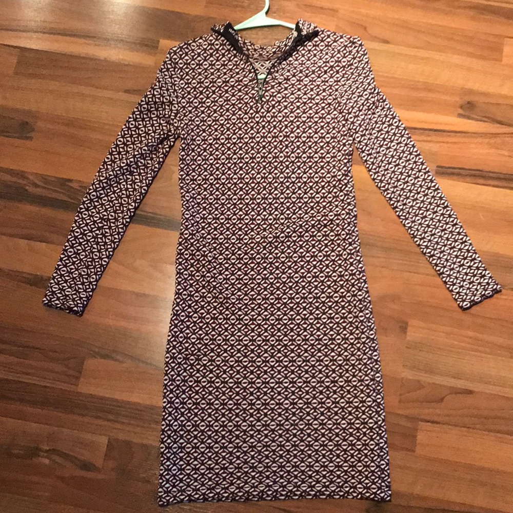 TOPSHOP Fitted Dress - S - Geometric